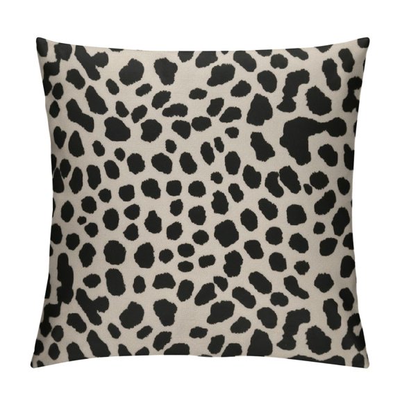 COMIO Cheetah Throw Pillow Covers, Christmas Animal Leopard Skin Pattern Print Throw Pillow Covers for Rustic Country Dorm Room Home Ranch Decor Gifts Pillow Case
