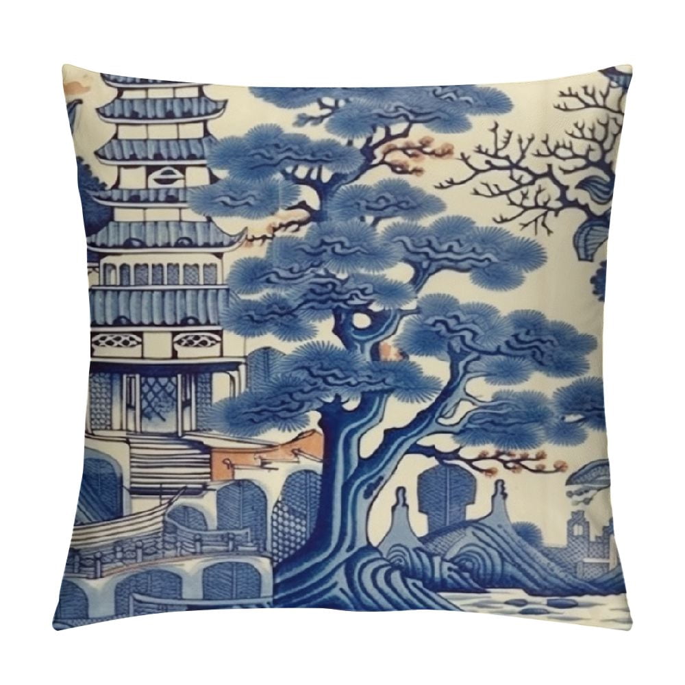 COZZSNUGE Pink Halloween Cushion Covers – Set Of 4, 45 X 45cm, Velvety Fabric, Pumpkin Ghost Castle Design - View #10