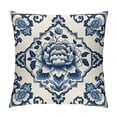 thumbnail image 1 of YANMS Chinoiserie Blue and White Porcelain Lumbar Pillow Covers Farmhouse Cushion Covers Rectangle Pillow Covers Outdoor for Couch Home Decor, 1 of 5