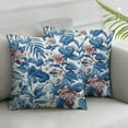 thumbnail image 1 of COMIO Chinoiserie Pillow Covers Outdoor Blue and White Porcelain Floral Decoration Cushion Cover Vintage Pillow Case for Bed Living Room Couch Home Decor,2 pcs White, 1 of 6