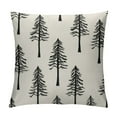 thumbnail image 1 of COMIO  Christmas Pillow Covers White Black Christmas Tree Decor Throw Pillows Winter Xmas Holiday Outdoor Cushion Cases for Couch Bed Decorations, 1 of 5