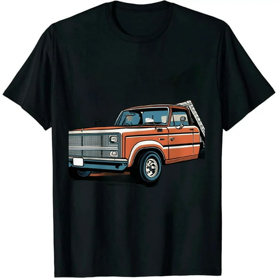 COMIO Classic American Square Body Truck USA Flag C10 T-Shirt