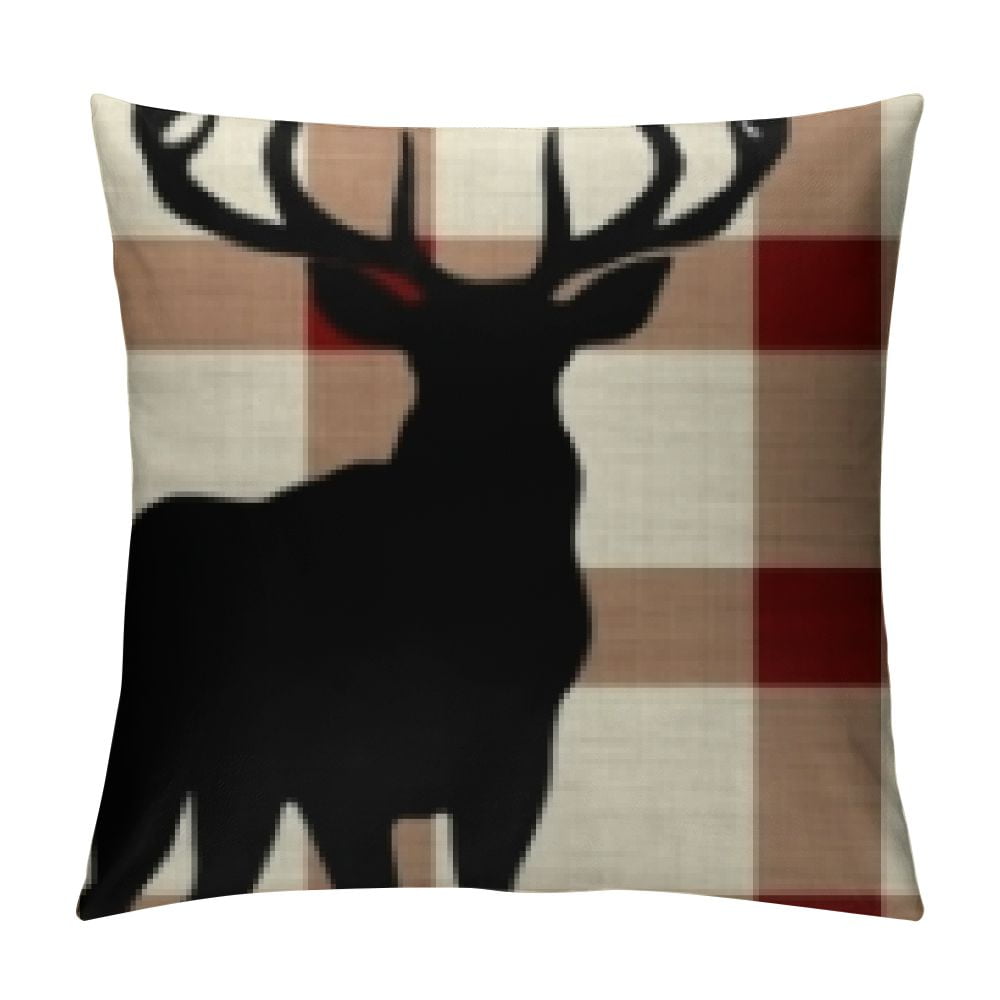 COMIO , Classic Retro Christmas Red and Black Buffalo Checkers Plaids