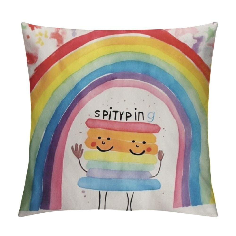 COMIO Classroom Pillow Covers,You are Amazing Sunshine Rainbow ...