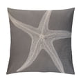 thumbnail image 1 of COMIO  Coastal Pillow Covers, Brown Tan Starfish Throw Pillow Covers Beach Pillowcase Nautical Decor for Indoor Outdoor Home Sofa Bedroom Living Room, 1 of 5