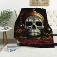 thumbnail image 1 of COMIO  Color Hourglass Blanket Soft Flannel Throw Blanket Home Decoration Blanket, 1 of 6