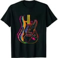 thumbnail image 1 of COMIO Colored Guitars Electric Acoustic Classical Gift T-Shirt, 1 of 3