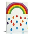 thumbnail image 1 of COMIO  Colorful Rainbow And Sunshine Quotes Art Print Inspirational Canvas Poster Painting,Weather Nursery Wall Art For Classroom Or Kid Room Home Decor, 1 of 5