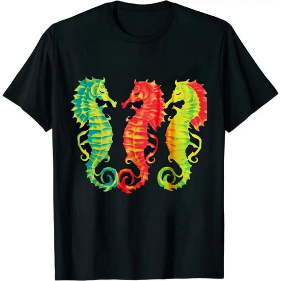 COMIO Colorful Team Squad Seahorse T-Shirt