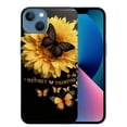 thumbnail image 1 of COMIO  Compatible with iPhone 15 Case Sunflower and Butterflies Pattern [Support Wireless Charging] Hard PC Back and Soft Non-Slip Sides Cover Slim Thin Shockproof Phone Case for iPhone 15 5G, 1 of 4