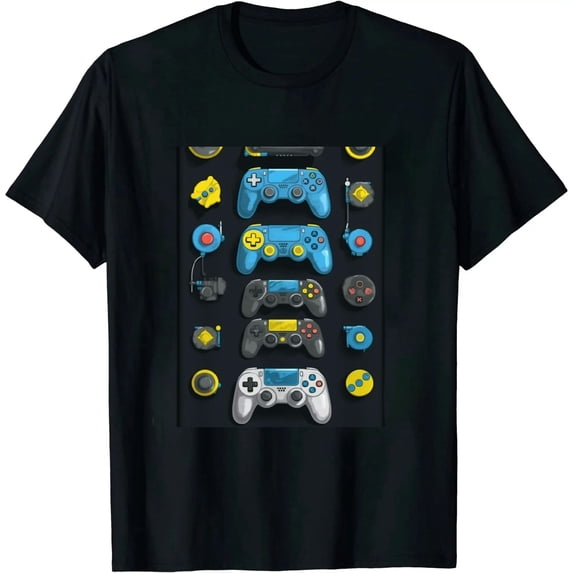 COMIO Controller Game Control all the Things Video Game T-Shirt