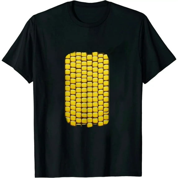 COMIO Corn Halloween Costume Funny Foodie Farmer Men Women Kids T-Shirt