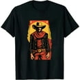 thumbnail image 1 of COMIO Cowboy Costume Cool Rodeo Country Halloween Men Boys Kids T-Shirt, 1 of 3