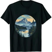 COMIO Crater Lake National Park Vintage Emblem T-Shirt