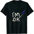thumbnail image 1 of COMIO Crochet And Knitting I'm Ok T-Shirt, 1 of 3
