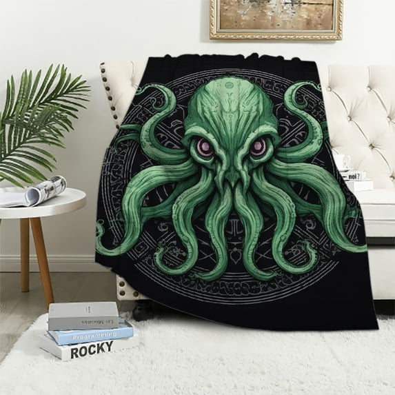 COMIO Cthulhu Beach Towel Oversized Lightweight Travel Blanket Quick Dry for Men Women