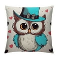 thumbnail image 1 of COMIO  Cut owl Pillows，owl Pillow Covers，owl Gifts for Women，Owls Decor owl Pillow Covers Decor for livingroom Bedroom, 1 of 5