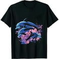 thumbnail image 1 of COMIO Cute Tie-dye Dolphin shirt, 1 of 3