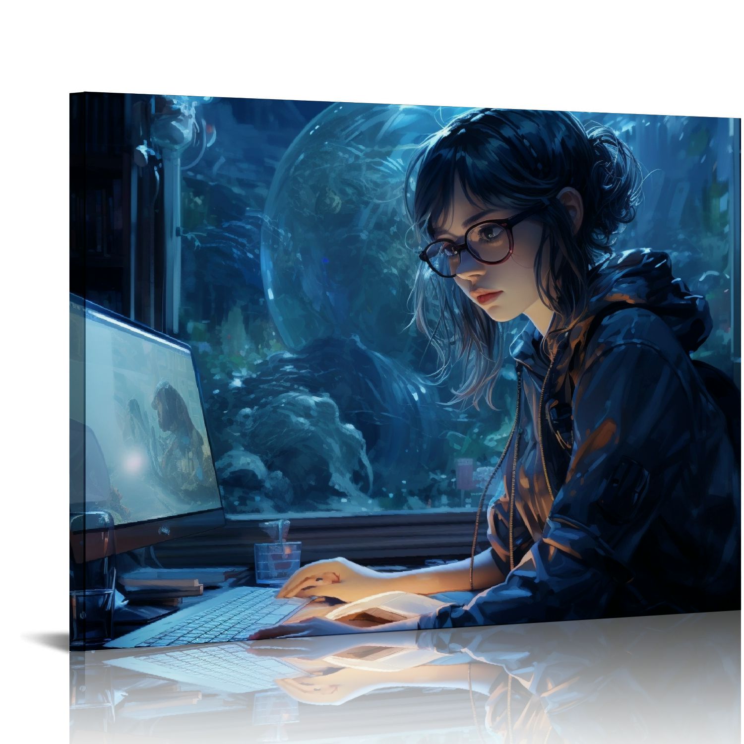 COMIO Cyberpunk Edgerunners Anime Canvas Poster Wall Art Decor Print ...