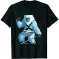 thumbnail image 1 of COMIO Dabbing yeti Ice Hockey yeti funny ice Hockey T-Shirt, 1 of 3