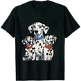 thumbnail image 1 of COMIO Dalmatians Group Shot Puppies T-Shirt, 1 of 3