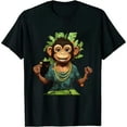 thumbnail image 1 of COMIO Dancing Monkey | Cute Dancer Animal Lovers Gift T-Shirt, 1 of 3