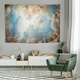 thumbnail image 1 of COMIO Decor Wall Tapestry Versailles Paris France April 18 Ceiling Painting in Hercules Room of the Royal Chateau on at Palace Near 60x40 Inch Wall Hanging Picnic for Bedroom Living Room Dorm, 1 of 7
