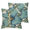 thumbnail image 1 of COMIO Decorations Pillow Covers Letter Floral Blue Cushion Pillow Cover Monogram Initial L Decorative Pillows for Couch Gifts for Home Decor Cushion Case Happy Mother's Day&nbsp;2pc, 1 of 6