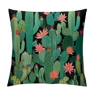 Outdoor cactus pillow hotsell