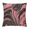thumbnail image 1 of COMIO Decorative Lumbar Pillow Cover Soft Abstract Water Effect Marbling Artwork Design Spot Pattern Artistic Blot Monochrome Craft Liquid Cushion Case for Sofa Bedroom Car, 1 of 5