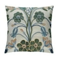 thumbnail image 1 of COMIO  Decorative Throw Pillow Cover Farmhouse Floral Floor Pillowcase for Couch Living Room Sofa Bed,Tropical Green Leaves, 1 of 5