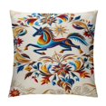 thumbnail image 1 of COMIO Decorative Throw Pillows Cover Boho Farmhouse Square Pillow Case for Couch Sofa Bed, Plant Floral Patterns Home Decor Pillows Cover, Pattern Fall Pillow Cover, 1 of 5