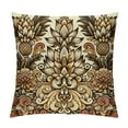 thumbnail image 1 of COMIO Designer Lumbar Throw Pillow Covers,Orange Rustic with Pineapples Pattern Pillows Cover,Decorative Rectangle Pillowcases Cushion for Bed Living Room Outdoor Car, 1 of 5