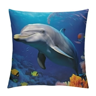 Dolphin hotsell throw pillows