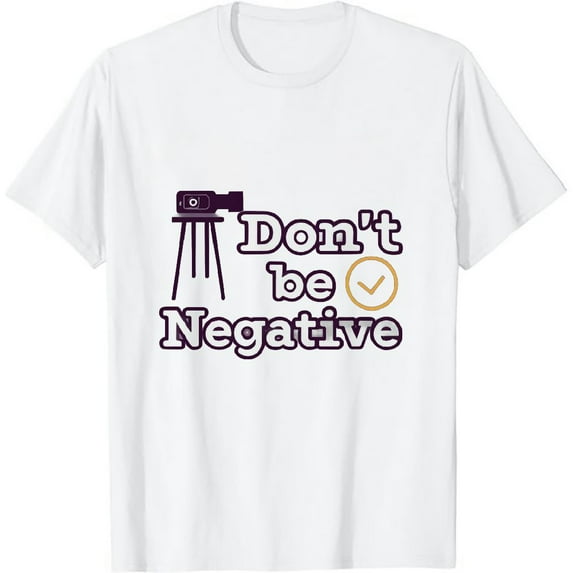 COMIO Don't Be Negative Rangefinder Vintage Camera Photographer Premium T-Shirt