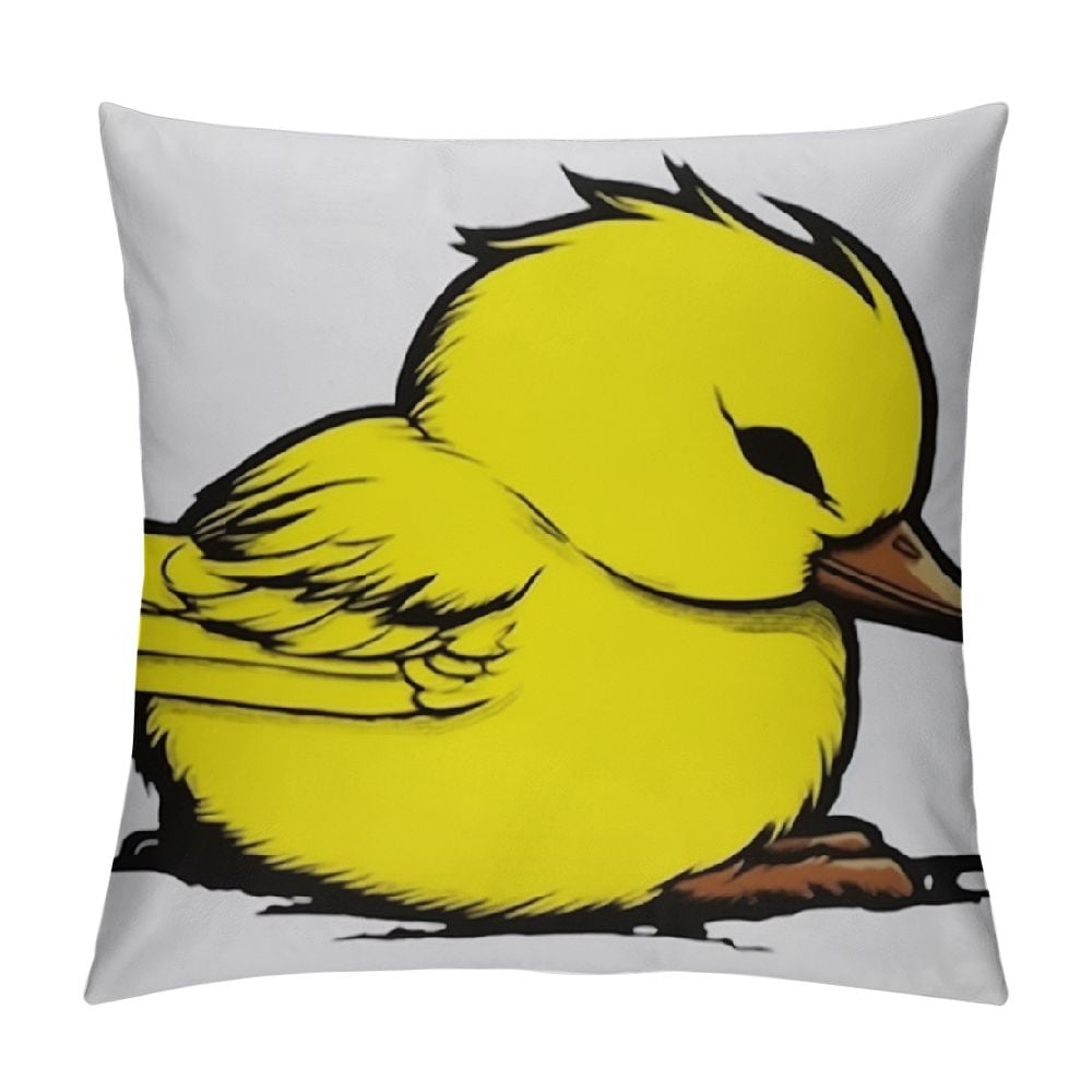 COMIO Duck Pillow Covers,Ducks Throw Pillow Covers,Duck Decor,Duck