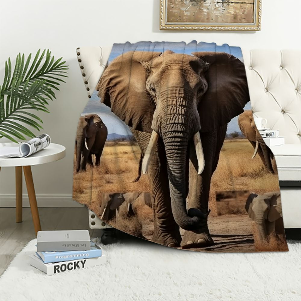 Elephant throw blanket walmart new arrivals