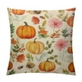 thumbnail image 1 of COMIO  Fall Pillows Covers Pumpkin Maple Leaf Flower Decorative Throw Pillow Covers Thanksgiving Decorations Pillow Cases Fall Home Decor for Indoors Sofa Bed, 1 of 5