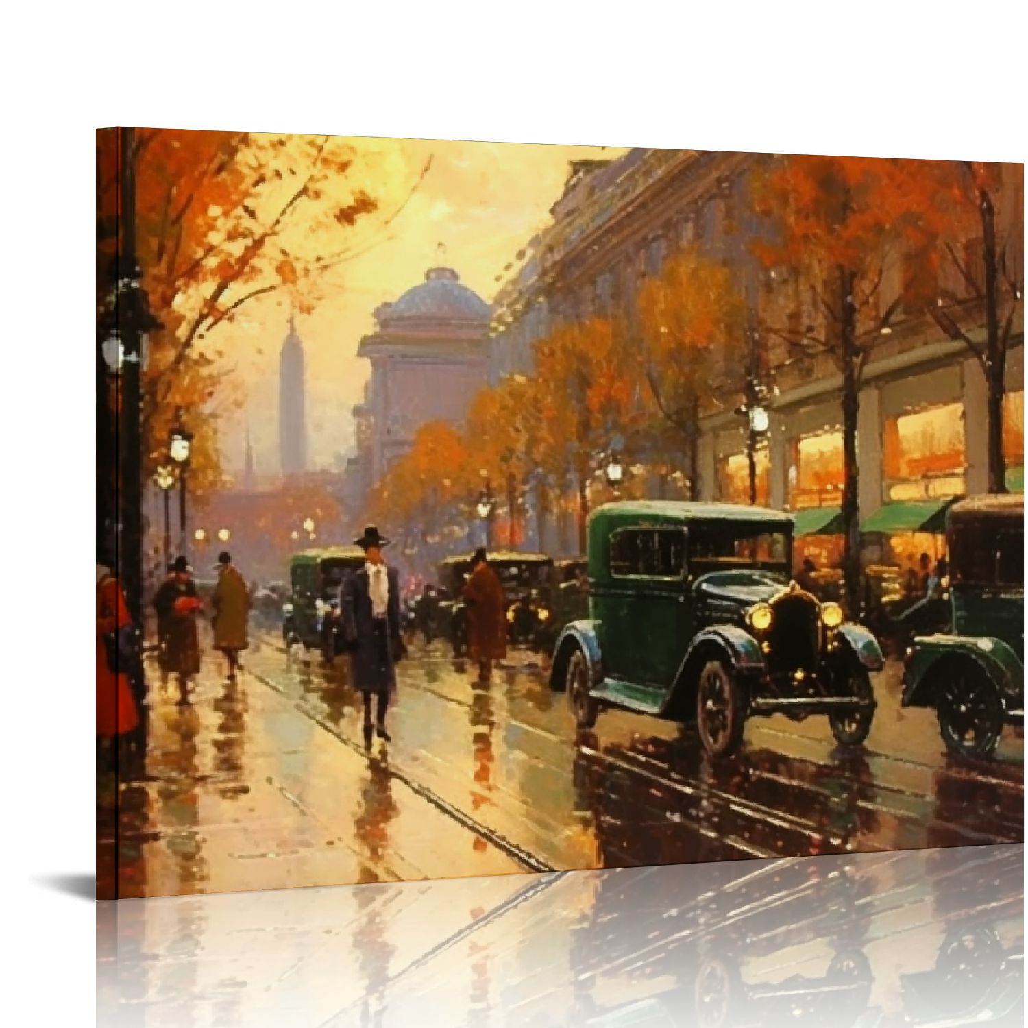 COMIO Famous Canvas Prints Picture On Canvas E.(Boulevard de la