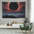 thumbnail image 1 of COMIO  Fantasy Planet Tapestry Wall Hanging Mountain Desert Canyon Wild Tapestry Celestial Solar Eclipse Sun Natural Scenery Tapestries for Bedroom Living Room Dorm, 1 of 7
