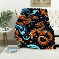 thumbnail image 1 of COMIO Fire Dragon Blanket Dragon Magic Blankets for Toddler Red Dragon Gifts Soft Birthday Gifts Birthday Decorations Dragon Decor Children Cartoon Silhouette, 1 of 6