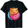 thumbnail image 1 of COMIO Fish Mom Baby Pufferfish Puffer Fish For Kids T-Shirt, 1 of 3