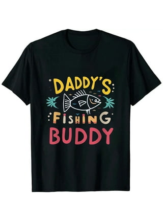 Bass Pro Shops Daddy's Fishing Buddy Short-Sleeve T-Shirt for Toddlers - Heather Navy - 3T