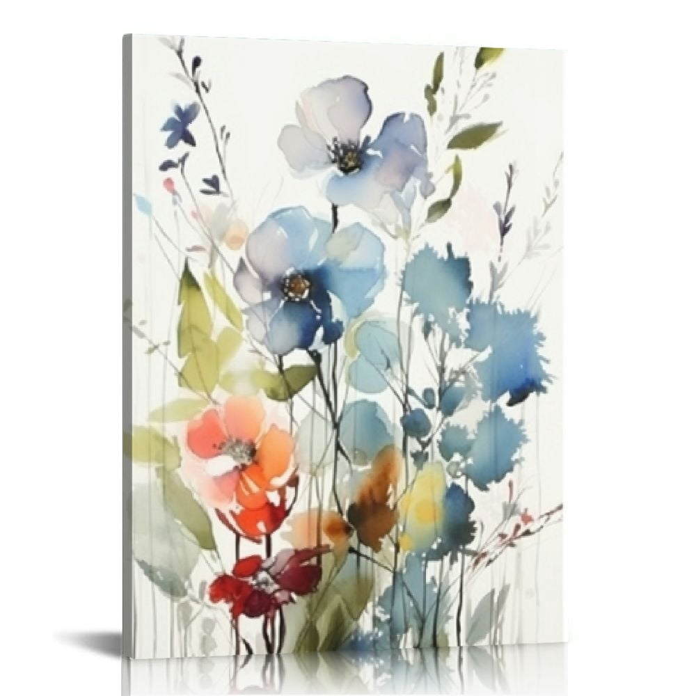 COMIO Floral Canvas Wall Art Pictures for Wall, Flowers Canvas Pictures ...