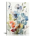 thumbnail image 1 of COMIO  Floral Canvas Wall Art Pictures for Wall, Flowers Canvas Pictures Modern Artwork Blossom Wall Decor for Bedroom Living Room, 1 of 4