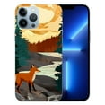 thumbnail image 1 of COMIO  Forest Fox Phone Case Compatible with iPhone 14, Abstract Colorful Mountain Forest Case for iPhone 14, Trendy Unique Design Bumper Cover Case, 1 of 4