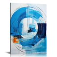 thumbnail image 1 of COMIO Framed Canvas Wall Art Set, minimalism Abstract Boho Oil Painting Photo Modern Posters Prints Ready to Decor Hanging Living Room Bedroom Bathroom Office Home Wall Decor, 1 of 4