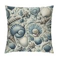 thumbnail image 1 of COMIO Full Coastal Microfiber Sheet | Nautical-Printed, Ultra-Soft Sheets | Wrinkle &amp; Fade Resistant Beach-Themed Prints &amp; Patterns Bedding Sheets &amp; Pillowcases. (Full, Seashell), 1 of 5