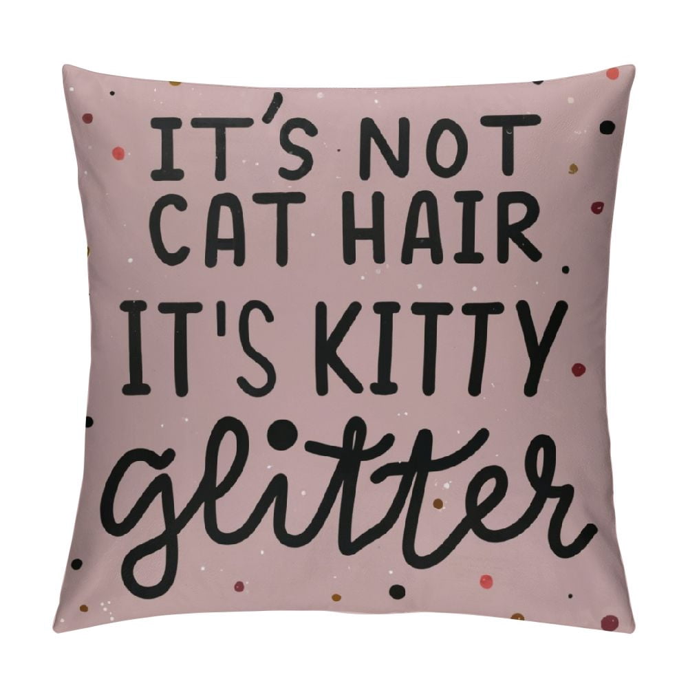 Comio funny cat gifts pillow covers 18x18 maine coon pillow covers