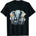 thumbnail image 1 of COMIO Funny Elephant Family for cute Elephants and Afrika Lovers T-Shirt, 1 of 3